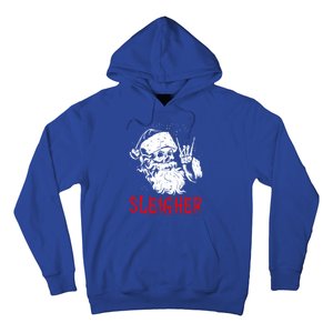 Sleigher Santa Claus Metal Christmas Rock On Hail Santa Cute Gift Hoodie