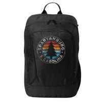 Spartanburg South Carolina Sc Vintage City Backpack