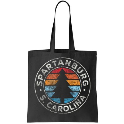 Spartanburg South Carolina Sc Vintage Tote Bag