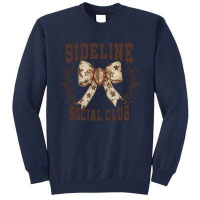 Sideline Social Club Fall Coquette Bow Tall Sweatshirt