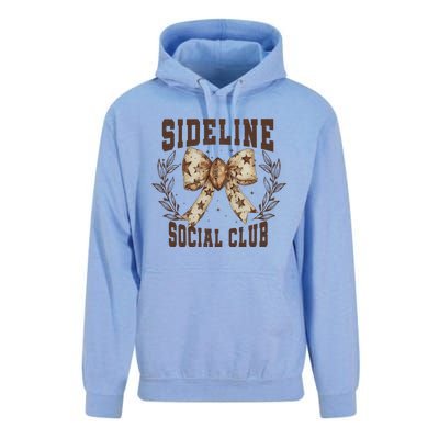 Sideline Social Club Fall Coquette Bow Unisex Surf Hoodie