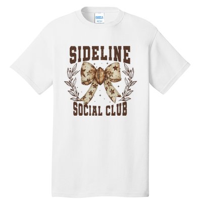 Sideline Social Club Fall Coquette Bow Tall T-Shirt