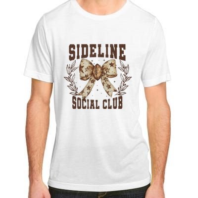 Sideline Social Club Fall Coquette Bow Adult ChromaSoft Performance T-Shirt