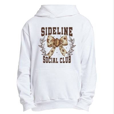 Sideline Social Club Fall Coquette Bow Urban Pullover Hoodie