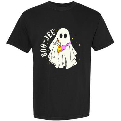 Spooky Season Cute Ghost Halloween Costume Boujee BooJee Garment-Dyed Heavyweight T-Shirt