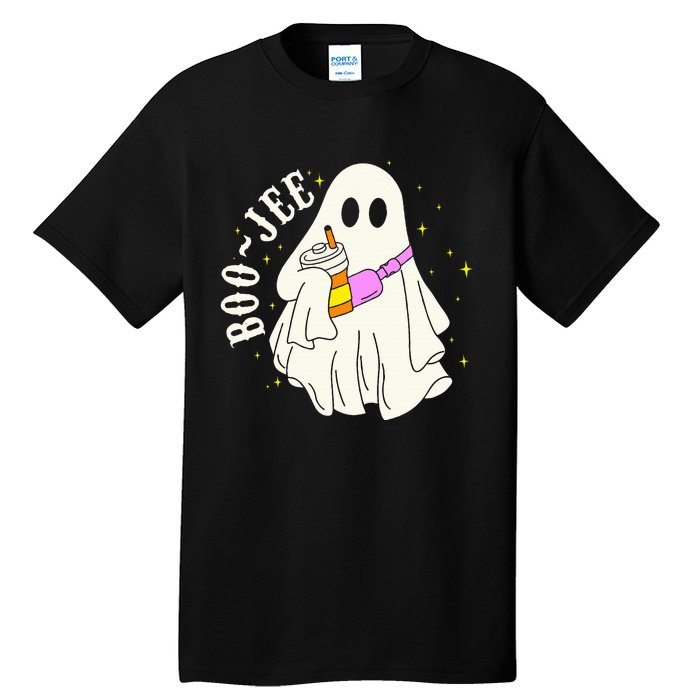 Spooky Season Cute Ghost Halloween Costume Boujee BooJee Tall T-Shirt