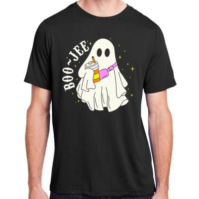 Spooky Season Cute Ghost Halloween Costume Boujee BooJee Adult ChromaSoft Performance T-Shirt