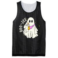 Spooky Season Cute Ghost Halloween Costume Boujee BooJee Mesh Reversible Basketball Jersey Tank