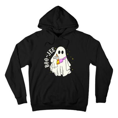 Spooky Season Cute Ghost Halloween Costume Boujee BooJee Tall Hoodie