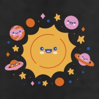 Solar System Cute Cartoon 11oz C Handle Ceramic Mug