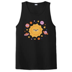 Solar System Cute Cartoon PosiCharge Competitor Tank