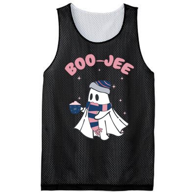 Spooky Season Cute Ghost Halloween Costume Boujee Boojee Mesh Reversible Basketball Jersey Tank