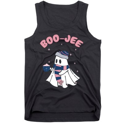 Spooky Season Cute Ghost Halloween Costume Boujee Boojee Tank Top