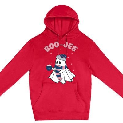 Spooky Season Cute Ghost Halloween Costume Boujee Boojee Premium Pullover Hoodie