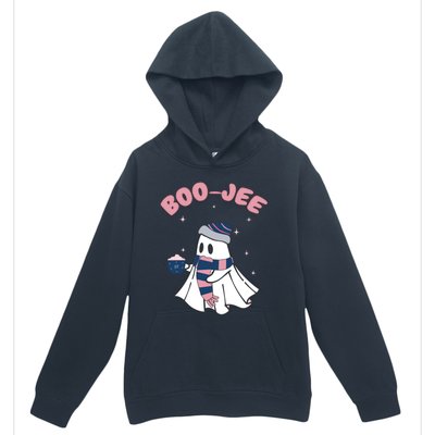 Spooky Season Cute Ghost Halloween Costume Boujee Boojee Urban Pullover Hoodie