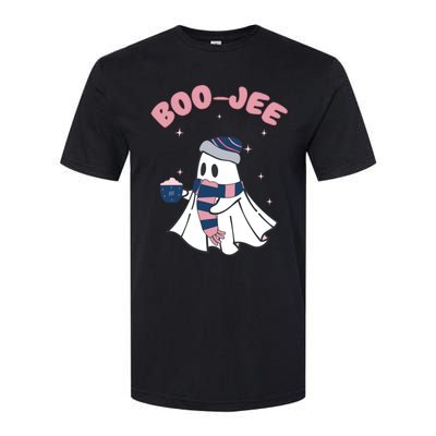 Spooky Season Cute Ghost Halloween Costume Boujee Boojee Softstyle CVC T-Shirt