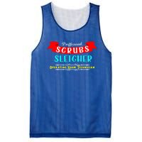 Scrubs Sleigher Christmas Operating Room Technician Gift Mesh Reversible Basketball Jersey Tank