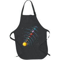 Solar System Colorful Space Planets Educational Apron