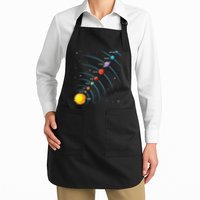 Solar System Colorful Space Planets Educational Apron