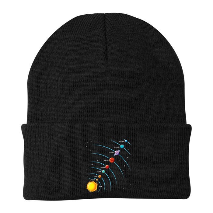 Solar System Colorful Space Planets Educational Beanie