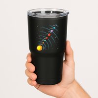 Solar System Colorful Space Planets Educational Tumbler