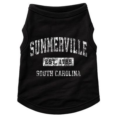 Summerville South Carolina Sc Vintage Established Doggie Tank