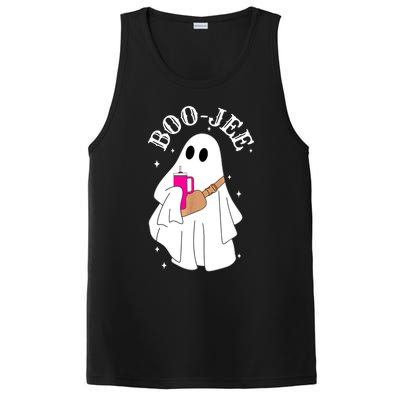 Spooky Season Cute Ghost Halloween Costume Boujee Boojee Gift PosiCharge Competitor Tank