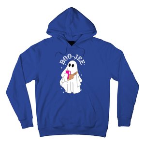 Spooky Season Cute Ghost Halloween Costume Boujee Boojee Gift Hoodie