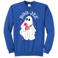 Spooky Season Cute Ghost Halloween Costume Boujee Boojee Gift Sweatshirt