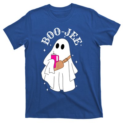 Spooky Season Cute Ghost Halloween Costume Boujee Boojee Gift T-Shirt