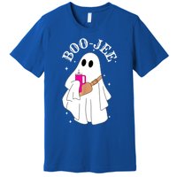 Spooky Season Cute Ghost Halloween Costume Boujee Boojee Gift Premium T-Shirt