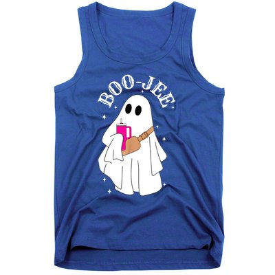 Spooky Season Cute Ghost Halloween Costume Boujee Boojee Gift Tank Top