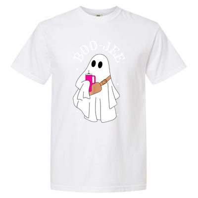 Spooky Season Cute Ghost Halloween Costume Boujee Boojee Gift Garment-Dyed Heavyweight T-Shirt