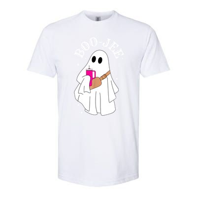 Spooky Season Cute Ghost Halloween Costume Boujee Boojee Gift Softstyle CVC T-Shirt