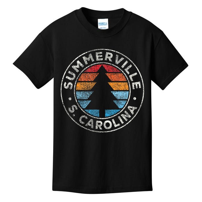 Summerville South Carolina Sc Vintage Kids T-Shirt