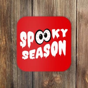 Spooky Season Crazy Eyes Halloween Coaster