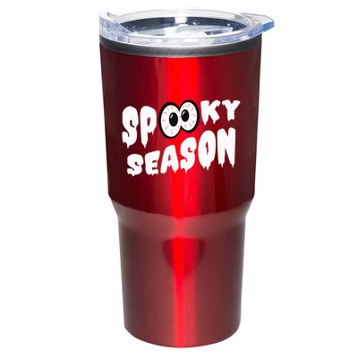 Spooky Season Crazy Eyes Halloween Tumbler
