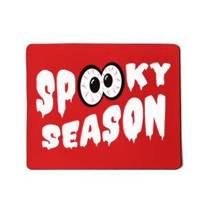 Spooky Season Crazy Eyes Halloween Mousepad