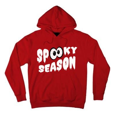 Spooky Season Crazy Eyes Halloween Tall Hoodie