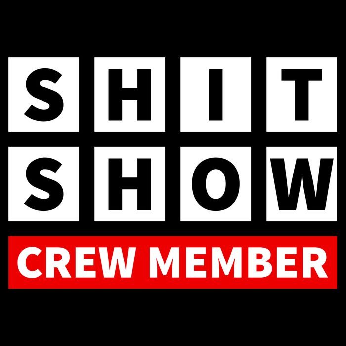 Shit Show Crew Member Funny Sarcastic Adult Saying Novelty Impact Tech Backpack