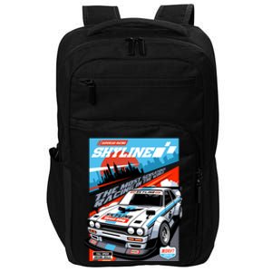 Skyline Super Car Racing Impact Tech Backpack