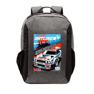 Skyline Super Car Racing Vector Backpack