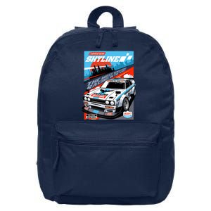 Skyline Super Car Racing 16 in Basic Backpack