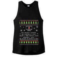 SQL Santa Claus Database Clause Developer Code DB Programmer  Ladies PosiCharge Tri-Blend Wicking Tank