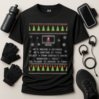 SQL Santa Claus Database Clause Developer Code DB Programmer  Performance Shirt