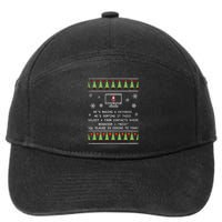 SQL Santa Claus Database Clause Developer Code DB Programmer  7-Panel Snapback Hat