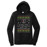 SQL Santa Claus Database Clause Developer Code DB Programmer  Women's Pullover Hoodie