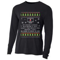 SQL Santa Claus Database Clause Developer Code DB Programmer  Cooling Performance Long Sleeve Crew