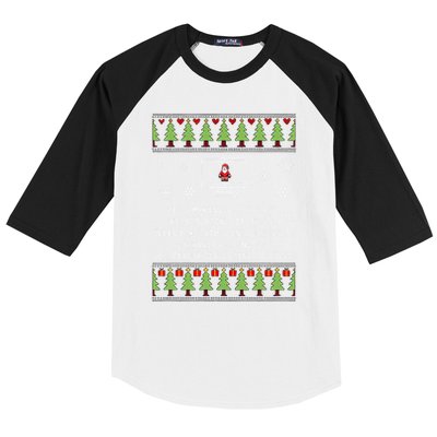 SQL Santa Claus Database Clause Developer Code DB Programmer  Baseball Sleeve Shirt