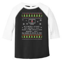 SQL Santa Claus Database Clause Developer Code DB Programmer  Toddler Fine Jersey T-Shirt